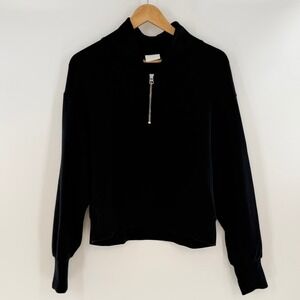 Varley Davidson DoubleSoft Sweatshirt Black Size Small
